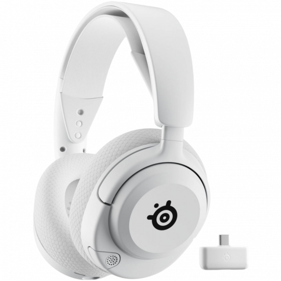 سماعة SteelSeries Arctis Nova 5P اللاسلكية للألعاب أبيض | صوت
